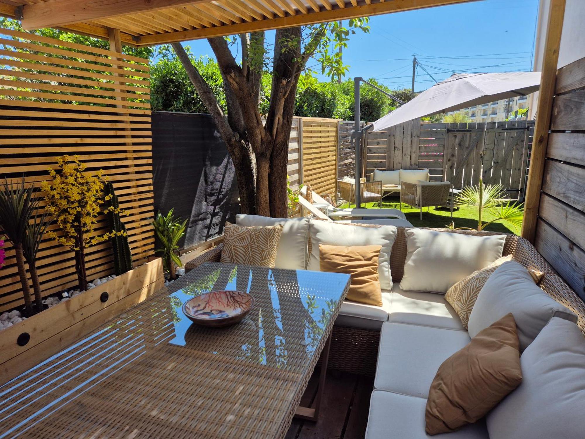 Magnifique Appartement 2 Chambres Avec 50 M2 De Jardin Privatif La Crau Exteriér fotografie