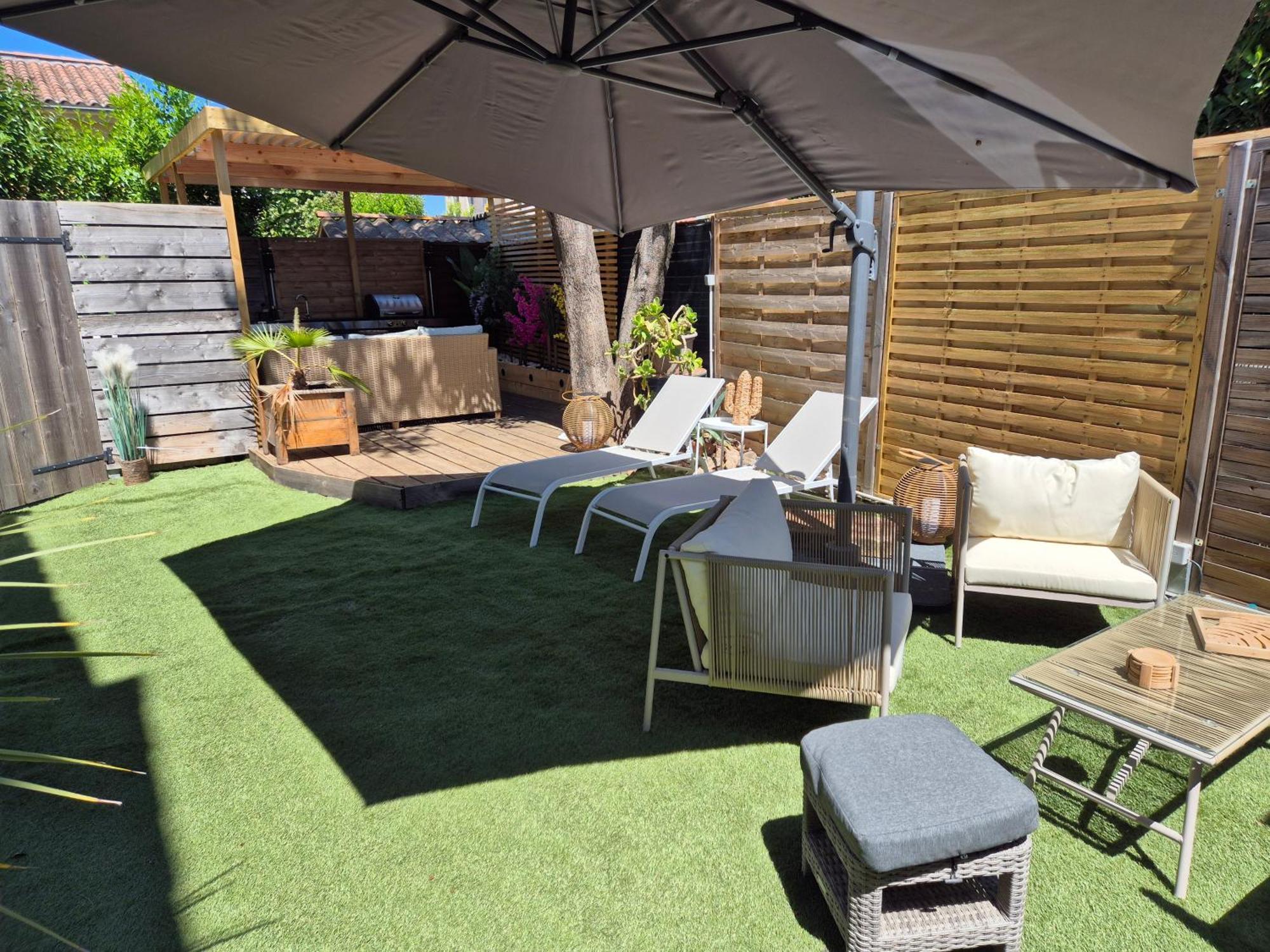 Magnifique Appartement 2 Chambres Avec 50 M2 De Jardin Privatif La Crau Exteriér fotografie